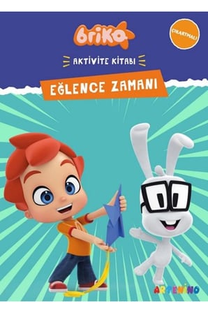 Briko Eğlence Zamanı - Çıkartmalı Aktivite Kitabı Serisi
