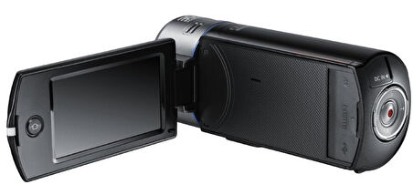 Samsung Q20 Full-HD video kamera (5 megapiksel, 20-kat opt. Zoom, 6,7 cm (2,6 inç) Ekran, Bildstabilisiert, WiFi) Siyah HASARLI BOZUK