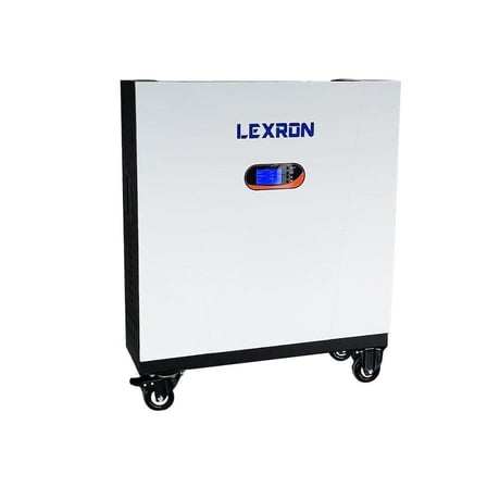 Lexron 11kW 2xMPPT Akıllı İnverter 48V + 51.2V 314Ah Lityum Batarya + 18 Adet Alfa 620W Bifacial Güneş Paneli Solar Paket