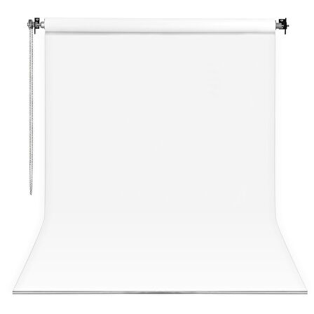 GDX Sabit Kumaş Beyaz Fon Perde 2.70x5.80 Metre - Tavan ve Duvar İçin