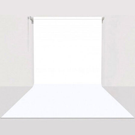 GDX Sabit Kumaş Beyaz Fon Perde 2.70x5.80 Metre - Tavan ve Duvar İçin