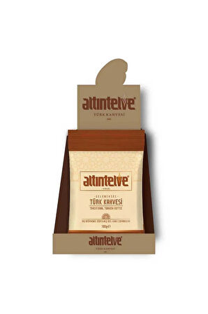 Taş Değirmende Öğütülmüş Türk Kahvesi 10 X100 gr (1000 GR)
