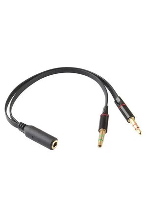 Kulaklık Mikrofon Ayırıcı Çevirici Switch Splitter 3.5mm