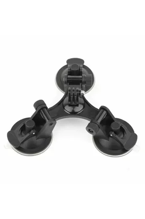 Gopro Hero 13 12 11 9 8 7 6 5 4 3 Aksiyon Kamerası Vantuzlu 3lü Bağlantı Aracı