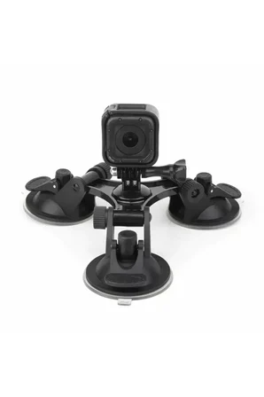 Gopro Hero 13 12 11 9 8 7 6 5 4 3 Aksiyon Kamerası Vantuzlu 3lü Bağlantı Aracı