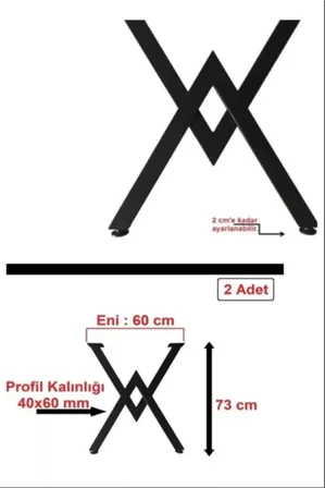 * Su Yolu Kenar Ahşap Masif Yemek Masası 80 x 180
