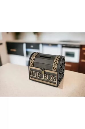 Klitli Tip Box Bahşiş Kutusu ve Kumbara Sandık Tipi Tipbox