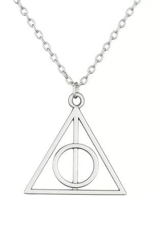 Potter Ölüm Yadigarları Üçgen Kolye