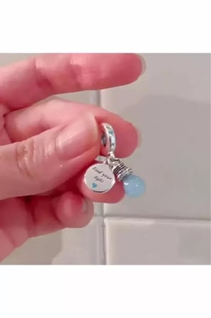 Bileklik Ve Kolye Uyumlu Sallantılı Gümüş Kaplama Charm