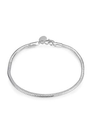 Bileklik 925 Ayar Gümüş Charm Takılabilir Kadın Erkek Unisex Gümüş Yılan Hediye