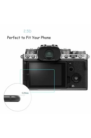 Fujifilm X t4 X t30 Xs 10 2.5d Lcd Temperli Cam Ekran Koruyucu