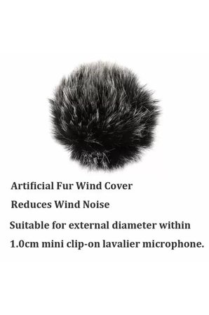 Rüzgar Engelleyici Yaka Mikrofonu Mikrofon Tüyü Rüzgarlık Boya Sony Suny Saramonic