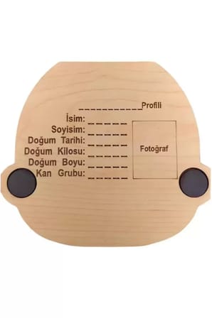 Kız Bebek Süt Dişleri Göbek Bağı ve Saç Saklama Anı Albüm Kutusu Bebek Hediyesi