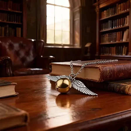Snitch Golden Harry Potter Unisex Kolye