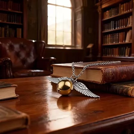 Snitch Golden Harry Potter Unisex Kolye