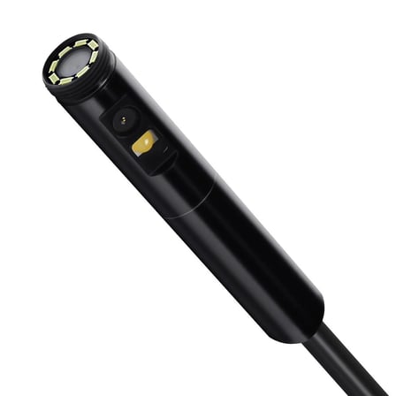 KMT-3K Android/iOS Uyumlu 720P Yılan 3 Kameralı Endoskop Kamera – Araç Motor ve Boru Kontrol Kamerası Telefon Bağlantılı