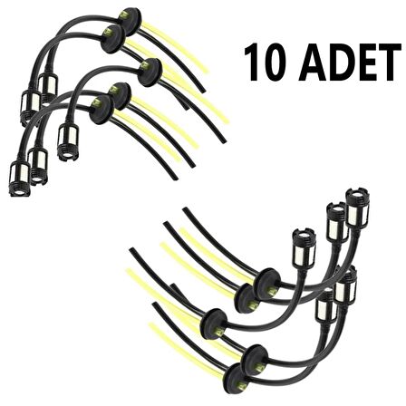 Kmtmak Motorlu Tırpan Benzin Deposu Hortum Seti 10lu set