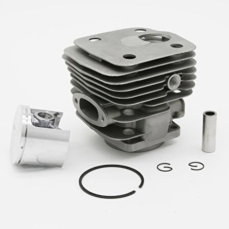 Kmtmak Husqvarna 288 Motorlu TesterenSilindir Piston Set 54 mm Kesim Motoru Gömlek Piston