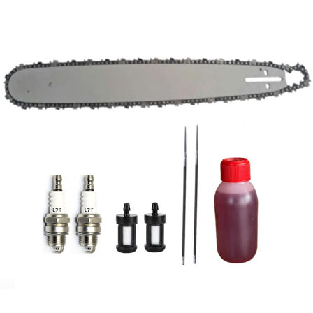 Kmtmak Stıhl MS 360-361-460-039-390 Pala Zincir Bıji Benzin Filtresi Eğe 2T Yağ