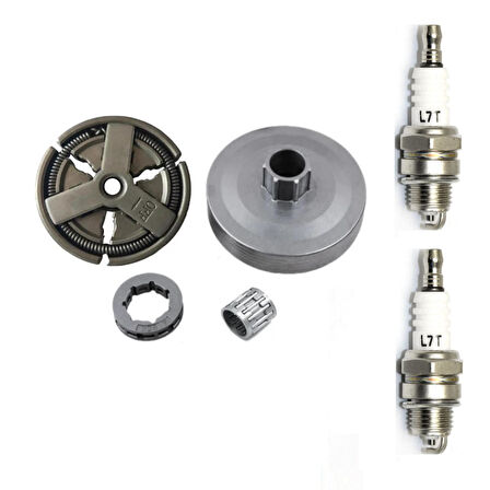 Kmtmak 4500/5200 Motorlu Testere Zincir Dişlisi Balatası 2 Adet Buji