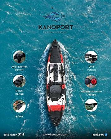 KANOPORT MAGIC TEK KİŞİLİK BALIKÇI KANOSU