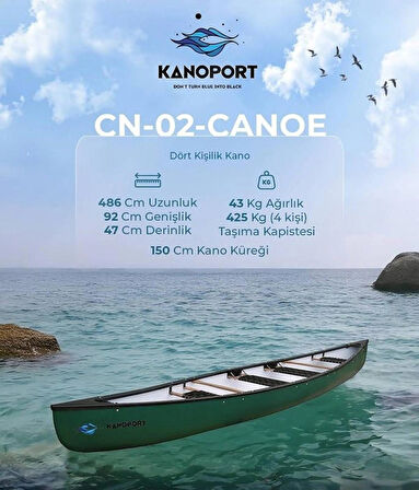 KANOPORT CANOE DÖRT KİŞİLİK KANO