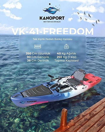 KANOPORT FREEDOM TEK KİŞİLİK BALIKÇI KANOSU