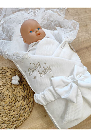 Yenidoğan Hediyelik Bebek Kundağı Unisex Bebek Dış Kundak Hastane Çıkışı Bebek Battaniye Oyun Matı