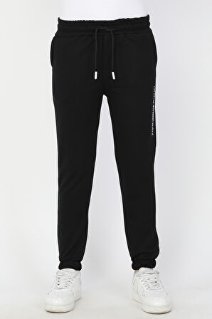 Lıfe Means Yazılı Unisex Çocuk Alt Eşofman 4187