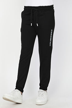 Lıfe Means Yazılı Unisex Çocuk Alt Eşofman 4187