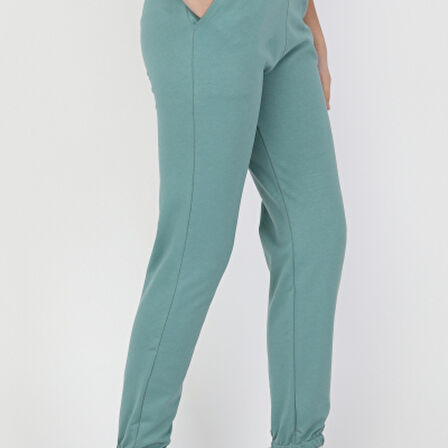 Bel Paça Lastikli Unisex Çocuk Düz Renk Eşofman Altı 0012-0011