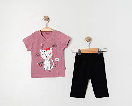 FUN DAYS HEY KEDİ 2 Lİ KIZ ÇOCUK TAKIM 4968