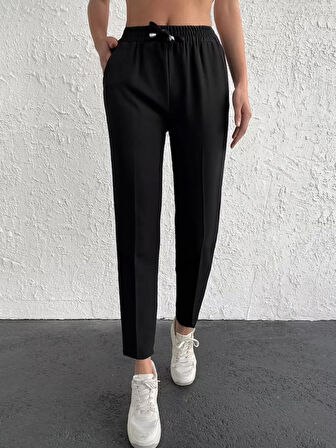 Noir Comfort Triko Pantolon