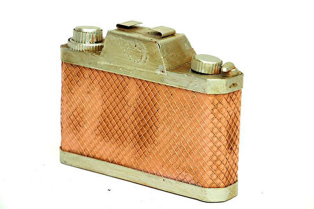 KENPAZAR Dekoratif Metal Fotoğraf Makinesi Biblo Ev Ofis Hediyelik