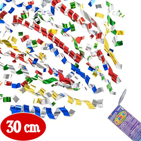 KENPAZAR Parti Aksesuar Karışık Renkli Konfeti 30 cm