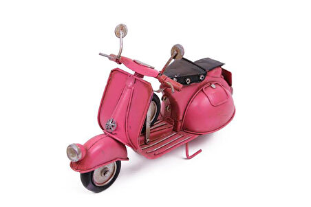 KENPAZAR Dekoratif Metal Scooter Biblo Dekoratif Hediyelik