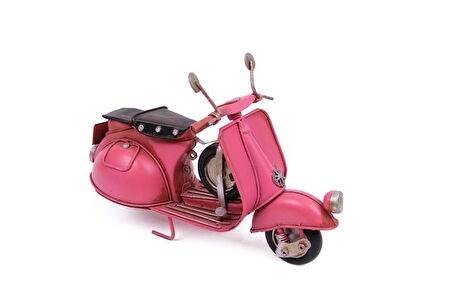 KENPAZAR Dekoratif Metal Scooter Biblo Dekoratif Hediyelik