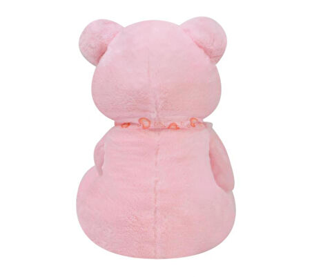 KENPAZAR Tıkıl Ayı 57 cm Pembe Kalpli Pelüş Ayı Sevgiliye Hediye