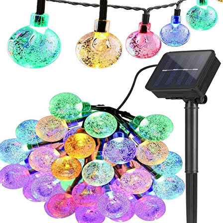 KENPAZAR 7m 50 Led RGB Solar