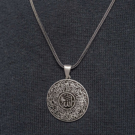 KENPAZAR Gümüş Asr Suresi Erkek Kolye