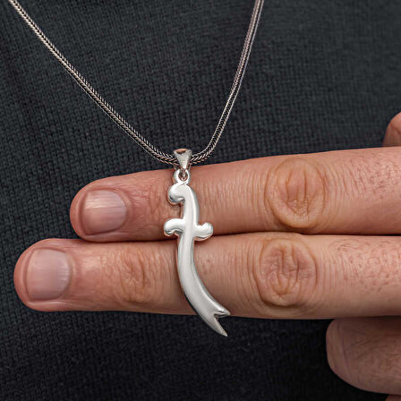 KENPAZAR Gümüş Zülfikar Kılıcı Erkek Kolye