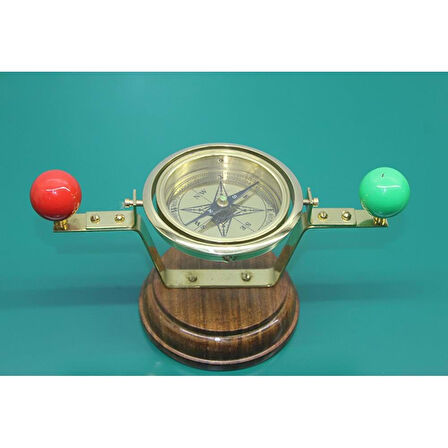 KENPAZAR Masa Üstü Pirinç Filika Pusulası