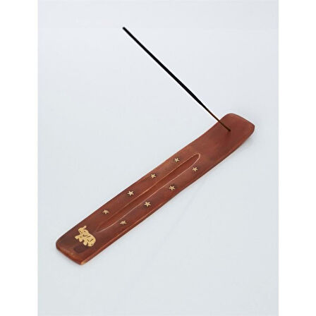 KENPAZAR Ahşap Kayık Tütsülük Maun