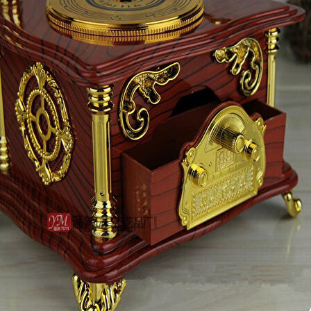 KENPAZAR Nostaljik Gramofon Müzik Kutusu