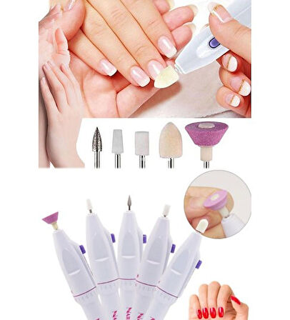 KENPAZAR 5 Başlıklı Manikür Seti Manikür Pedikür Cihazı T-16