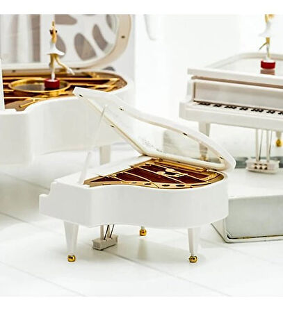 KENPAZAR Balerinli Dans Eden Piyano Müzik Kutusu N-46