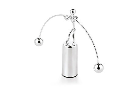 KENPAZAR Halterci Şeklinde Newton Balans Denge Topları han-24