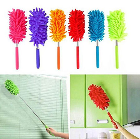 KENPAZAR Mikrofiber Pratik Uzayabilen Toz Alma Aparatı