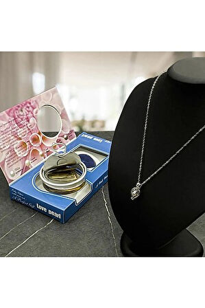 KENPAZAR Gerçek İstiridye İçinde İnci kolye