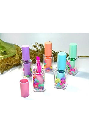 KENPAZAR 5 Li Mini Oje Şekilli Fosforlu Kalem